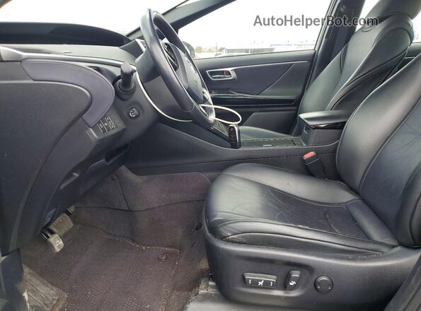 JTDBVRBD6KA006476 2019 TOYOTA MIRAI Black Սալոնի դիմացի տեսք