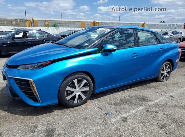 JTDBVRBD6KA006980 2019 TOYOTA MIRAI Синий Передняя левая четверть