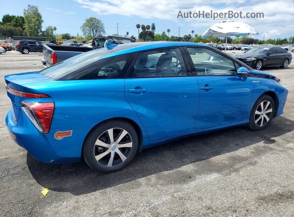 JTDBVRBD6KA006980 2019 TOYOTA MIRAI Синий Задняя правая четверть