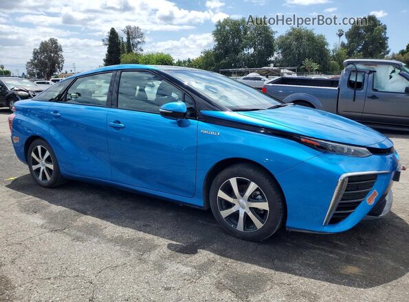 JTDBVRBD6KA006980 2019 TOYOTA MIRAI Синий Передняя правая четверть