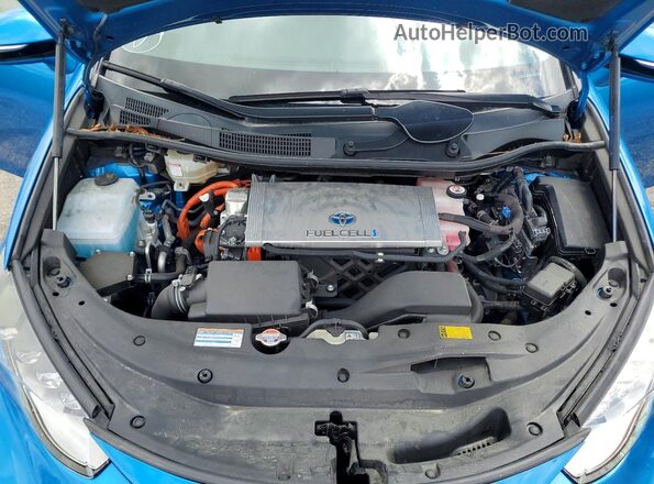 JTDBVRBD6KA006980 2019 TOYOTA MIRAI Синий Вид задней части салона