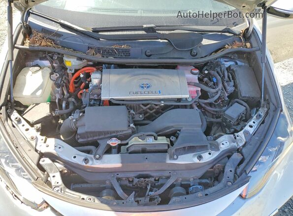 JTDBVRBD7HA003496 2017 TOYOTA MIRAI Серебряный Вид задней части салона