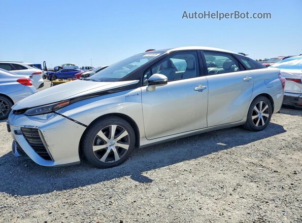 JTDBVRBD7HA003496 2017 TOYOTA MIRAI Серебряный Передняя левая четверть
