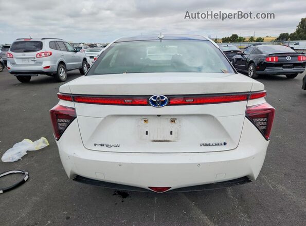 JTDBVRBD9JA003912 2018 TOYOTA MIRAI White Widok z tyłu