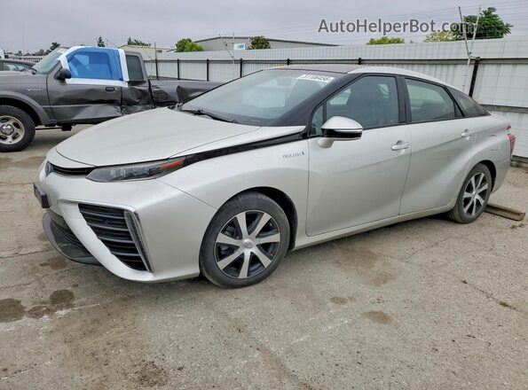 JTDBVRBDXHA001225 2017 TOYOTA MIRAI Silver Przód lewy