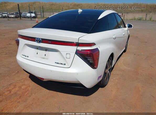 JTDBVRBDXJA005281 2018 TOYOTA MIRAI White Задня права чверть
