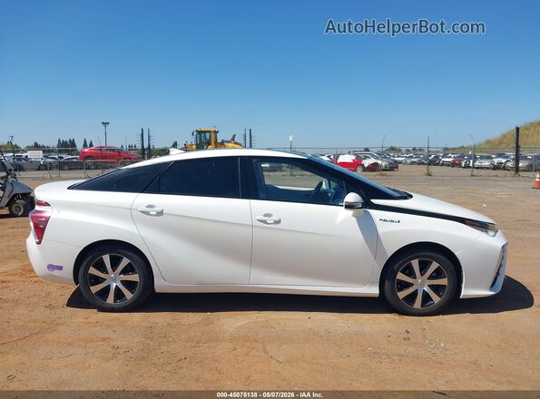 JTDBVRBDXJA005281 2018 TOYOTA MIRAI White Вид задньої частини салону