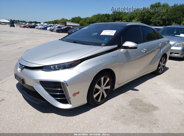 JTDBVRBDXKA007713 2019 TOYOTA MIRAI Gray წინა მარცხენა ხედი სამი მეოთხედიდან