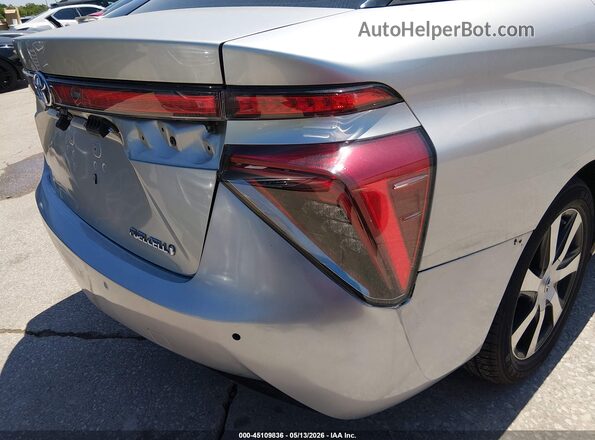 JTDBVRBDXKA007713 2019 TOYOTA MIRAI Gray წინა ხედი