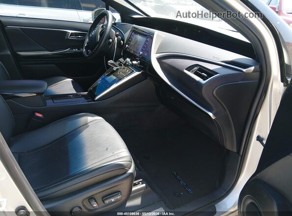 JTDBVRBDXKA007713 2019 TOYOTA MIRAI Gray წინა სალონის ხედი