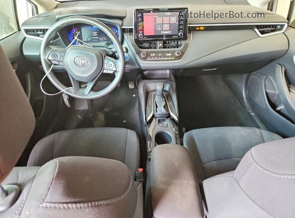 JTDEAMDE2MJ006804 2021 TOYOTA COROLLA Gray Widok deski rozdzielczej