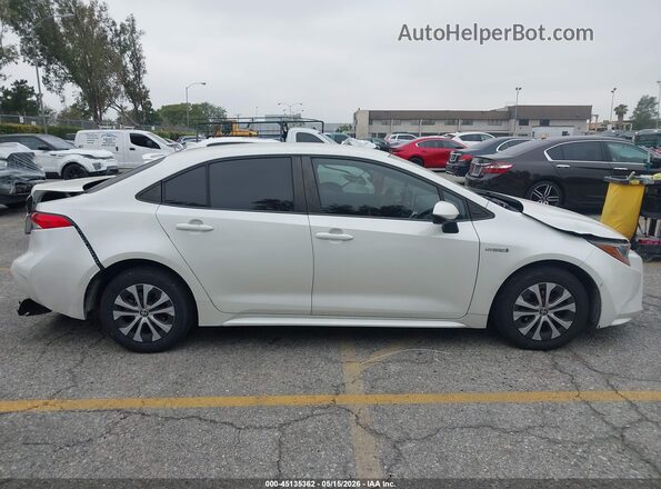 JTDEAMDE2MJ010898 2021 TOYOTA COROLLA Белый Вид задней части салона