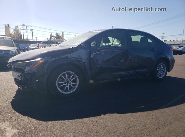 JTDEAMDE2MJ024834 2021 TOYOTA COROLLA Синий Передняя левая четверть