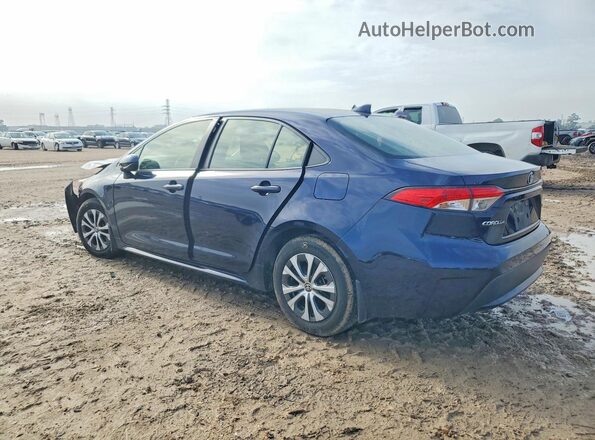 JTDEAMDE4NJ059604 2022 TOYOTA COROLLA Синий Задняя левая четверть