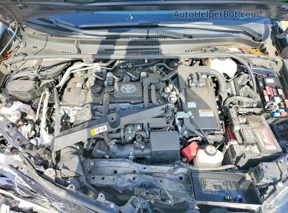 JTDEAMDE4NJ059604 2022 TOYOTA COROLLA Синий Вид задней части салона