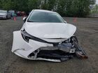 2022 Toyota Corolla Le Белый vin: JTDEAMDE7NJ038679