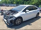 2021 Toyota Corolla Hybrid Le Белый vin: JTDEAMDEXMJ014262