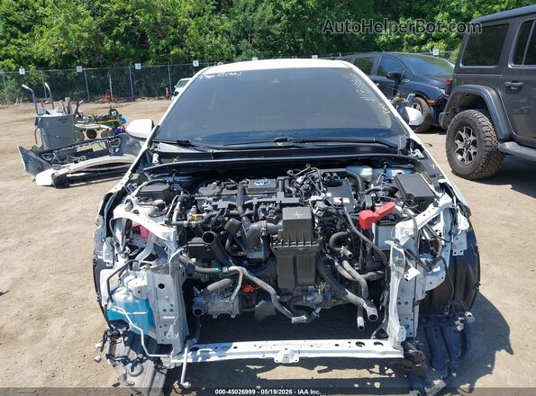 JTDEAMDEXMJ014262 2021 TOYOTA COROLLA Белый Вид задней части салона