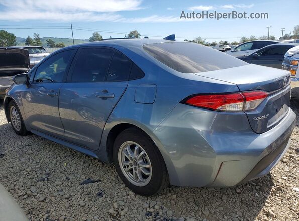 JTDEAMDEXMJ025763 2021 TOYOTA COROLLA Blue უკანა მარცხენა