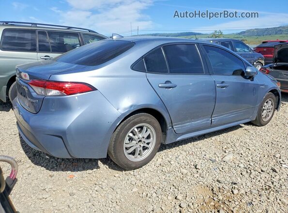 JTDEAMDEXMJ025763 2021 TOYOTA COROLLA Blue უკანა მარჯვენა