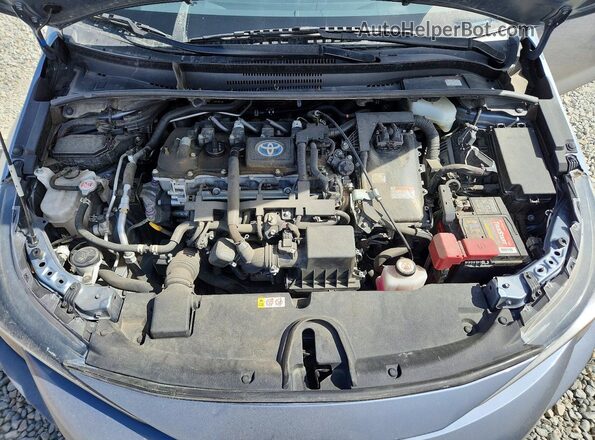JTDEAMDEXMJ026413 2021 TOYOTA COROLLA Blue Widok wnętrza z tyłu