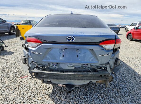 JTDEAMDEXMJ026413 2021 TOYOTA COROLLA Blue Widok z tyłu