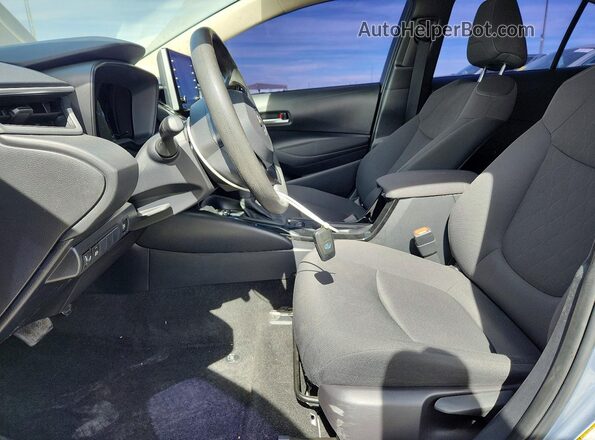 JTDEAMDEXMJ026413 2021 TOYOTA COROLLA Blue Widok wnętrza z przodu