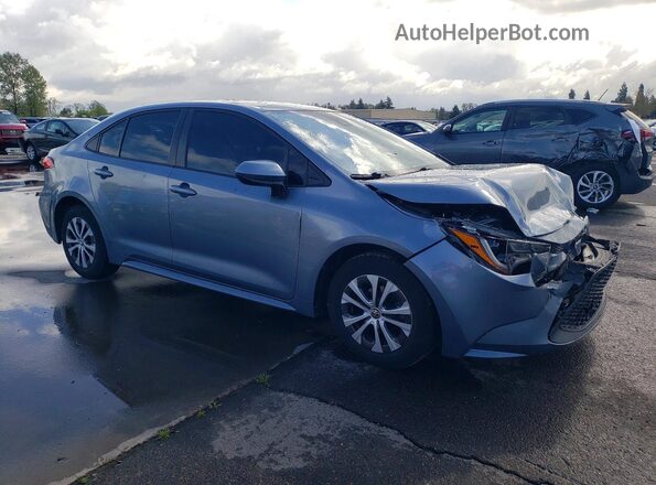 JTDEAMDEXNJ041236 2022 TOYOTA COROLLA Blue Передня права чверть