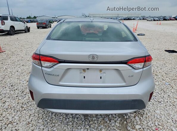 JTDEPMAE0MJ117645 2021 TOYOTA COROLLA Серебряный Вид сзади