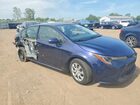 2021 Toyota Corolla Le Blue vin: JTDEPMAE0MJ128838