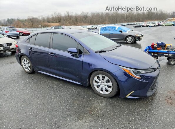 JTDEPMAE0MJ136003 2021 TOYOTA COROLLA Синий Передняя правая четверть