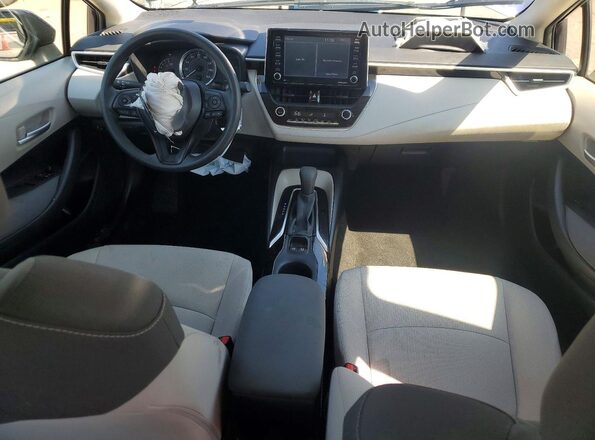 JTDEPMAE0MJ168871 2021 TOYOTA COROLLA Синий Вид панели приборов