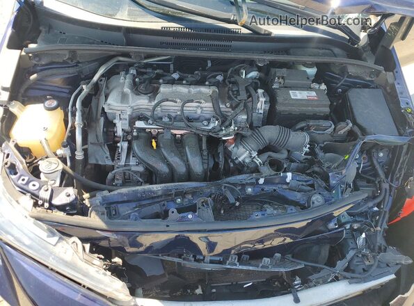 JTDEPMAE0MJ168871 2021 TOYOTA COROLLA Синий Вид задней части салона