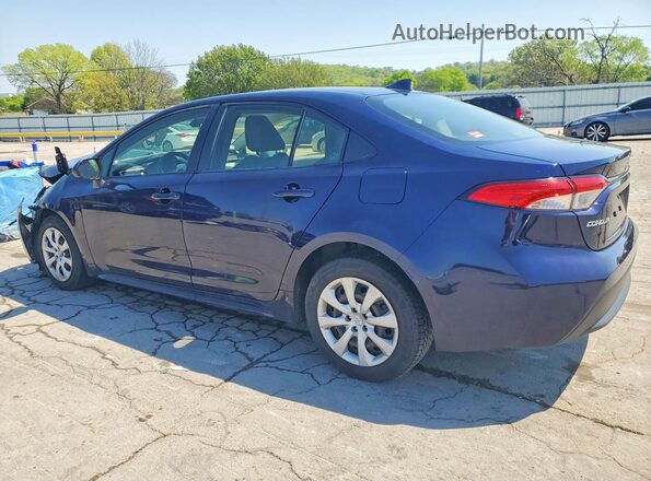 JTDEPMAE0MJ168871 2021 TOYOTA COROLLA Синий Задняя левая четверть