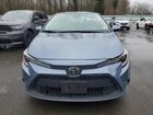 2021 Toyota Corolla Le Blue vin: JTDEPMAE0MJ184889