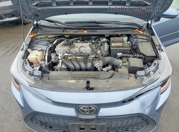 JTDEPMAE0MJ184889 2021 TOYOTA COROLLA Blue უკანა სალონის ხედი
