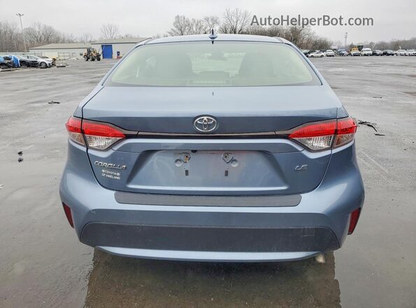 JTDEPMAE0MJ184889 2021 TOYOTA COROLLA Blue უკანა ხედი