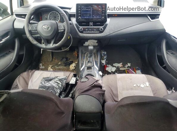 JTDEPMAE0MJ184889 2021 TOYOTA COROLLA Blue წინა პანელის ხედი