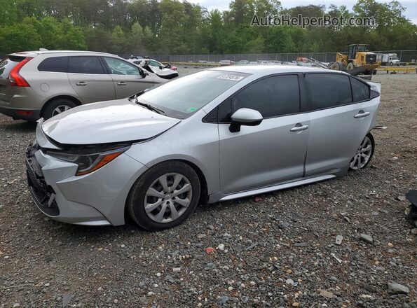 JTDEPMAE1MJ152999 2021 TOYOTA COROLLA Серебряный Передняя левая четверть