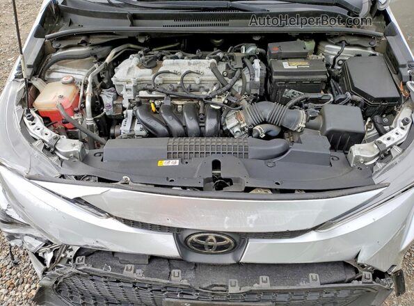 JTDEPMAE1MJ152999 2021 TOYOTA COROLLA Серебряный Вид задней части салона