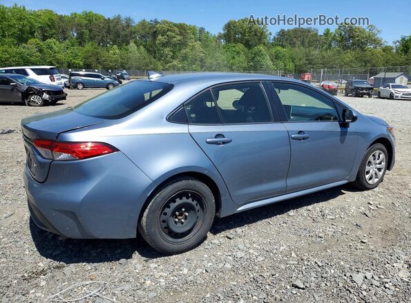 JTDEPMAE1MJ178017 2021 TOYOTA COROLLA Синий Задняя правая четверть