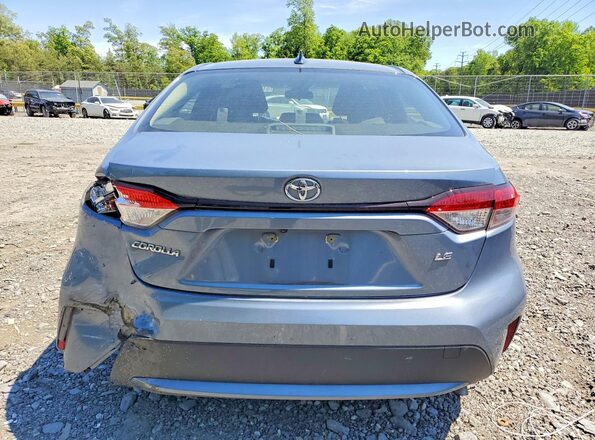 JTDEPMAE1MJ178017 2021 TOYOTA COROLLA Синий Вид сзади