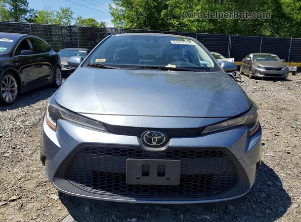 JTDEPMAE1MJ178017 2021 TOYOTA COROLLA Синий Вид спереди