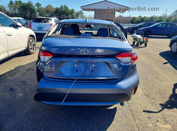 JTDEPMAE1N3006138 2022 TOYOTA COROLLA Серый Вид сзади
