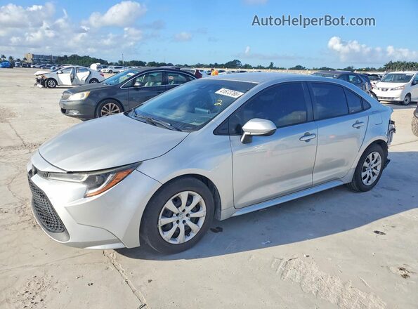 JTDEPMAE3MJ140756 2021 TOYOTA COROLLA Silver Przód lewy