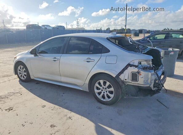 JTDEPMAE3MJ140756 2021 TOYOTA COROLLA Silver Tył lewy