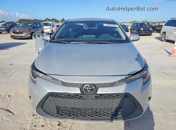 JTDEPMAE3MJ140756 2021 TOYOTA COROLLA Silver Widok z przodu