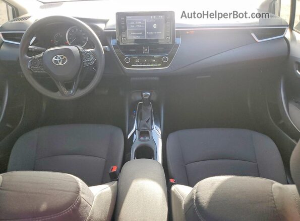 JTDEPMAE3MJ140756 2021 TOYOTA COROLLA Silver Widok deski rozdzielczej