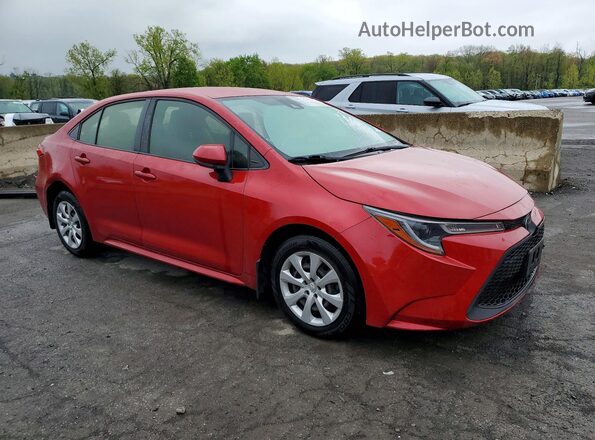 JTDEPMAE3MJ143057 2021 TOYOTA COROLLA Red Front right