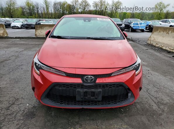 JTDEPMAE3MJ143057 2021 TOYOTA COROLLA Red Front view